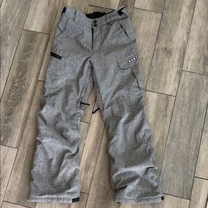 Burton youth Gray Cargo snow pant
